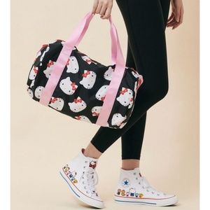 pink converse duffle bag